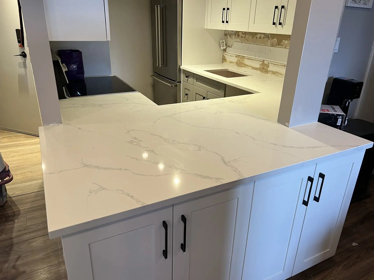 Countertop installation 3