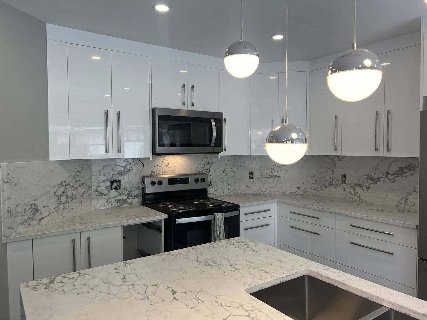 Countertop installation 4