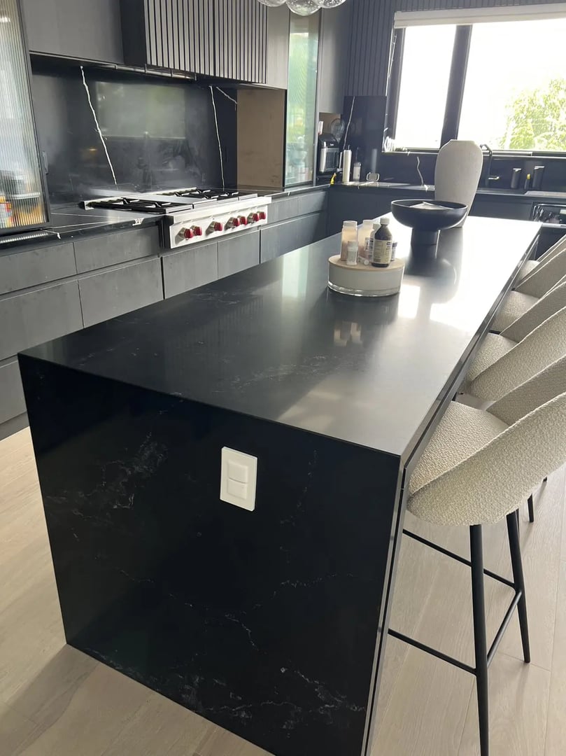 Countertop installation 1