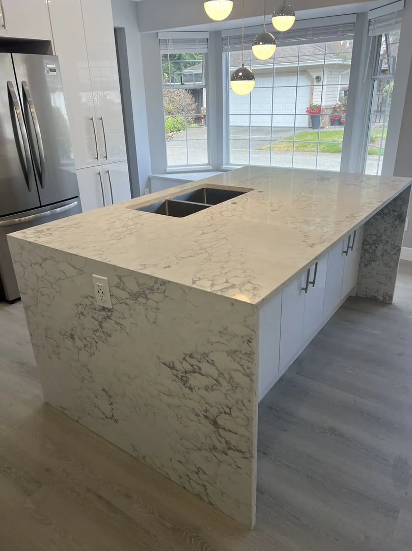 Countertop installation 5