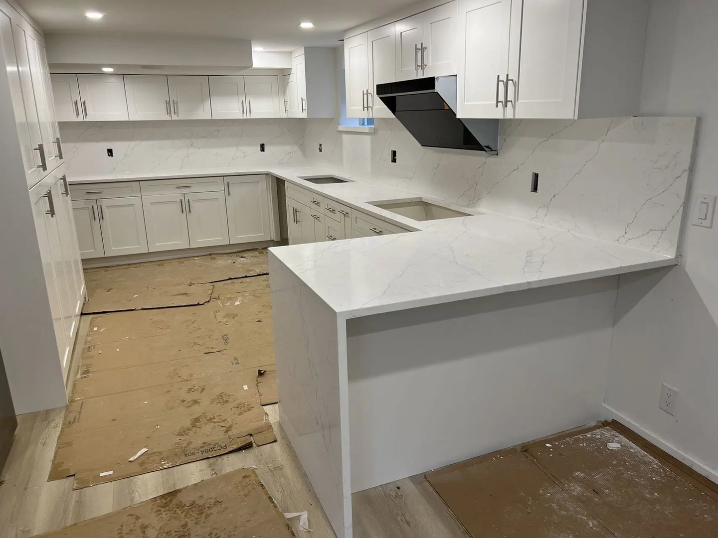 Countertop installation 11