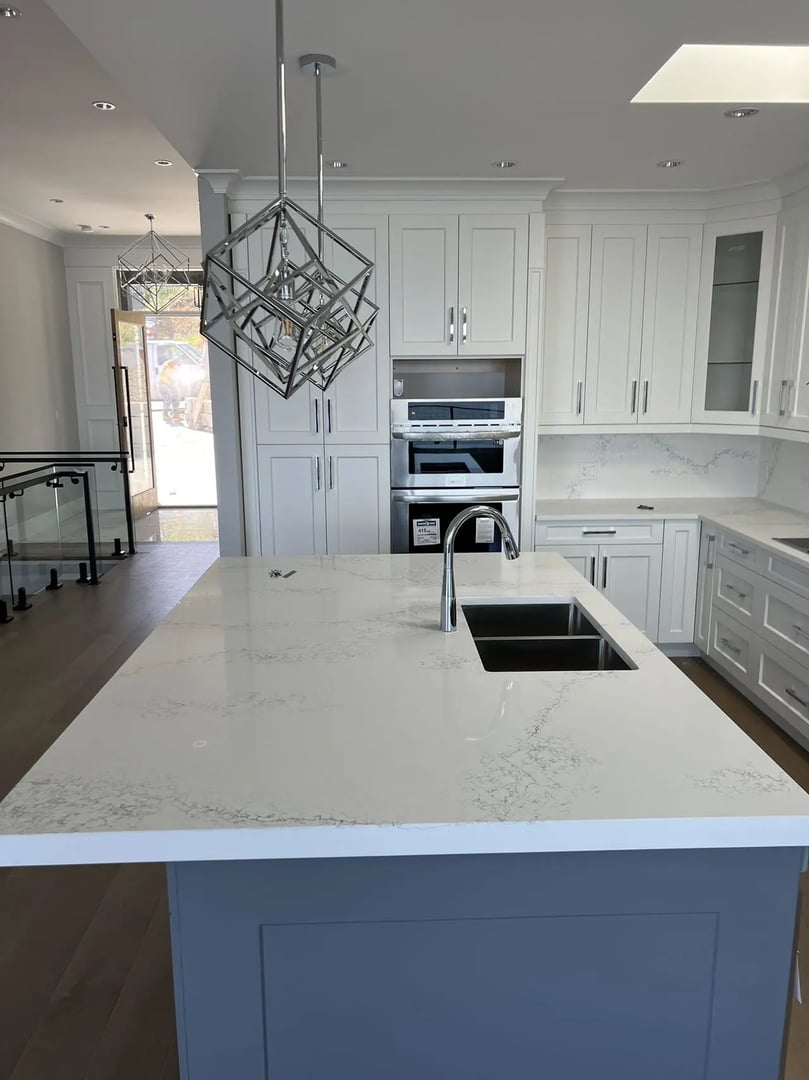 Countertop installation 13