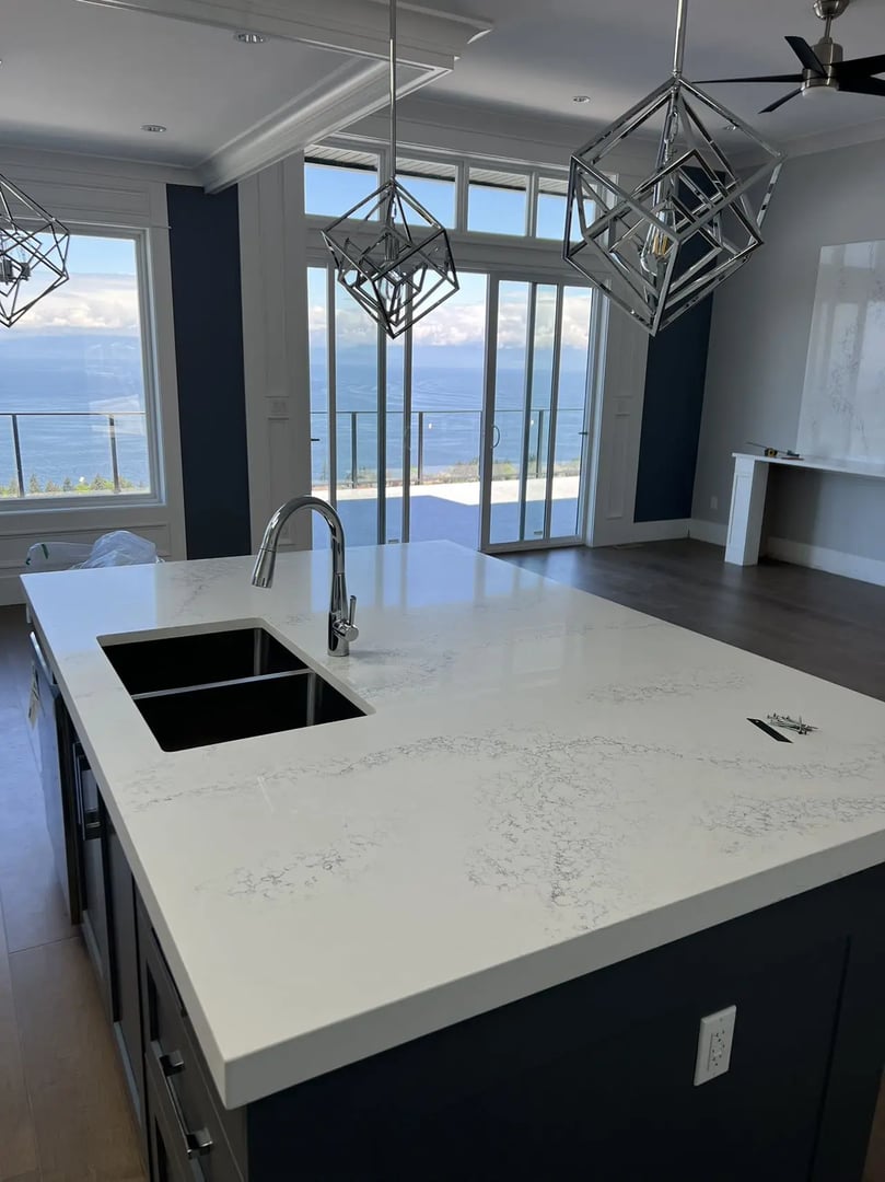 Countertop installation 14