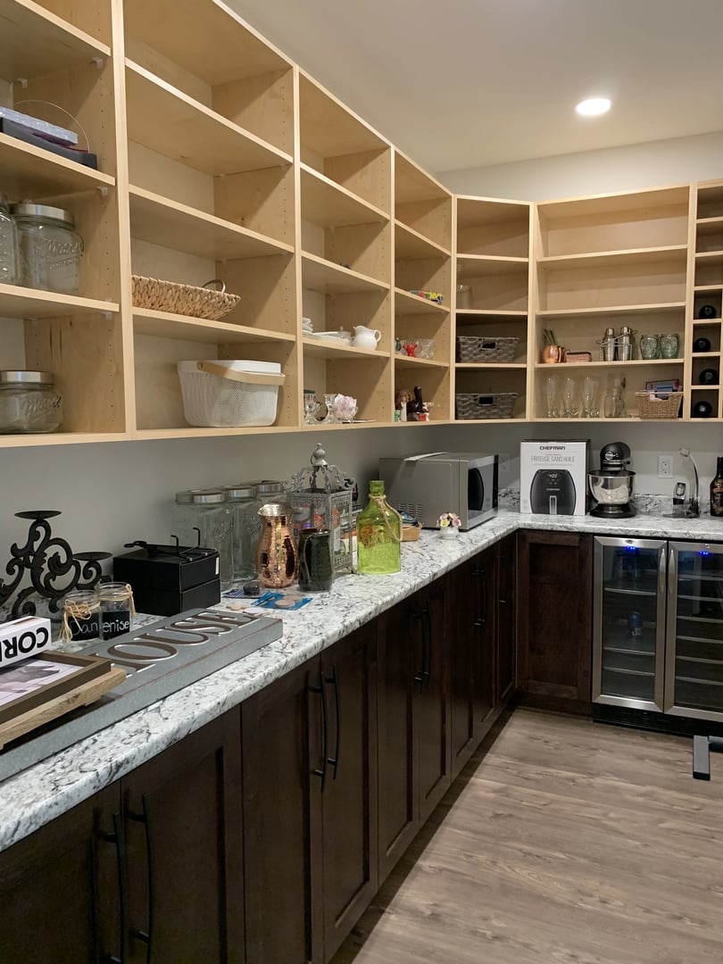 Custom built-in cabinetry