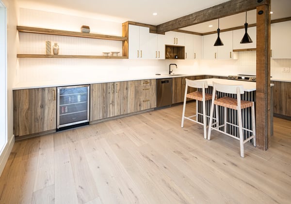 Modern Slab cabinet style