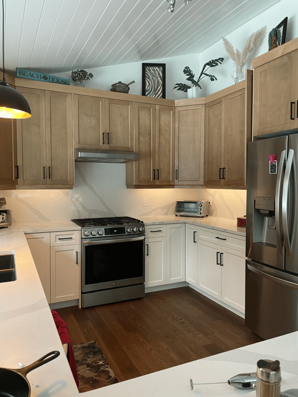 Wood Stain cabinet style